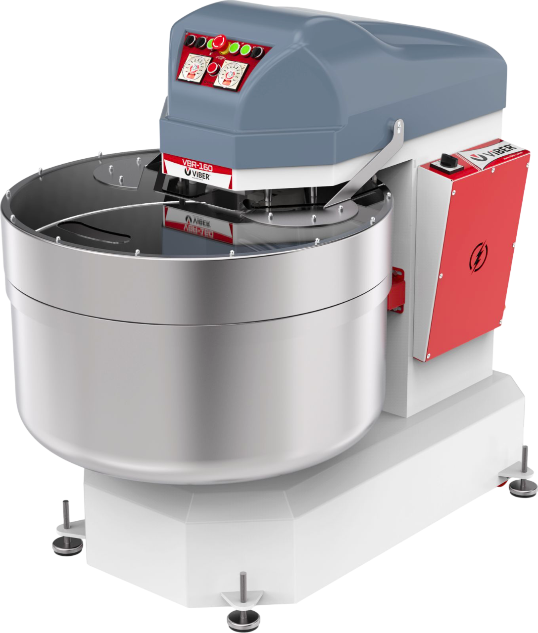 Spiral Mixers 100-120-160 Kg 